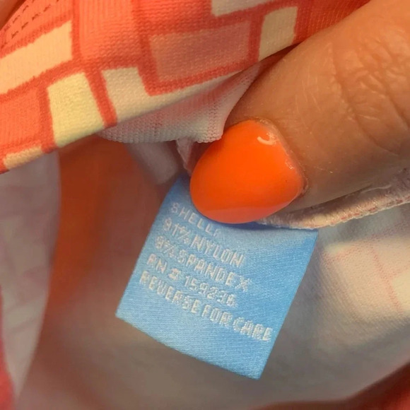 NWT J. McLaughlin Durham Catalina Cloth Top in Pink Geometric Print, size XS - Picture 8 of 10